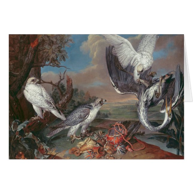 グリーンランドCyrの《鳥》ハヤブサ (正面横)