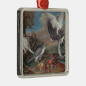 グリーンランドCyrの《鳥》ハヤブサ メタルオーナメント (右)