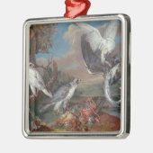 グリーンランドCyrの《鳥》ハヤブサ メタルオーナメント (左)