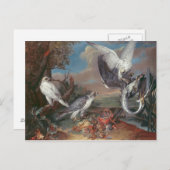 グリーンランドCyr《鳥》ハヤブサ ポストカード (正面/裏面)