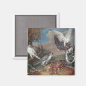 グリーンランドCyr《鳥》ハヤブサ マグネット (正面/裏面)