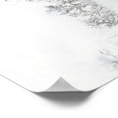 グリーンラン東海岸の衛星観測 ポスター (角)