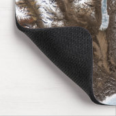 グリーンラン東部の海岸に海氷が並ぶ マウスパッド (コーナー)