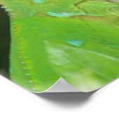 グリーンリザードポスタープリント ポスター (角)