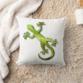グリーンリザード装飾用クッション クッション (ブランケット)