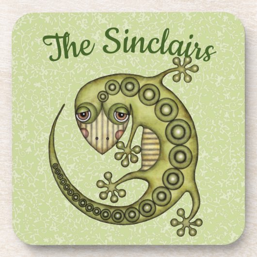 グリーンリザード コースター (正面)