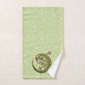 グリーンリザード バスタオルセット (ハンドタオル)