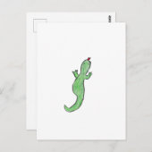 グリーンリザード ポストカード (正面/裏面)