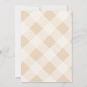 グリーンリトル漁師魚釣りベビーシャワー 招待状 (裏面)