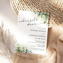 グリーンリハーサルディナー招待状 招待状