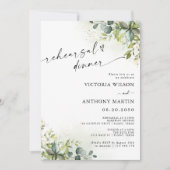 グリーンリハーサルディナー招待状 招待状 (正面)