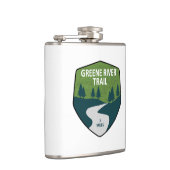 グリーンリバートレイルペンシルバニア フラスク (右)