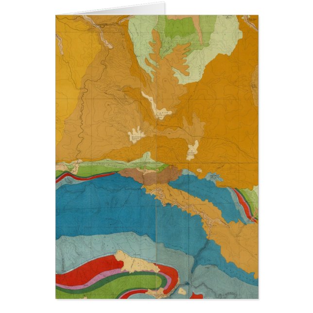 グリーンリバーベースン地質学 (正面)