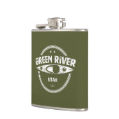 グリーンリバーユタカヤック フラスク (左)