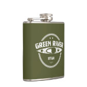 グリーンリバーユタカヤック フラスク (右)