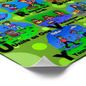 グリーンリビング用アルファベット ポスター (角)