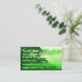 グリーンリビング 名刺 (スタンド正面)