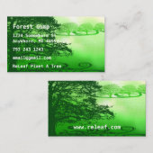 グリーンリビング 名刺 (正面/裏面)