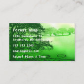 グリーンリビング 名刺 (正面)