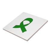 グリーンリボンのイラスト タイル (側面)