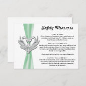 グリーンリボンシルバースワン安全対策 エンクロージャーカード (正面/裏面)