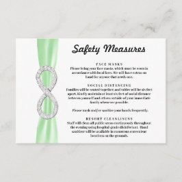 グリーンリボン ダイヤモンドインフィニティ 安全対策 エンクロージャーカード