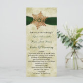 グリーンリボン、素朴なスノーフレーク プログラム (スタンド正面)