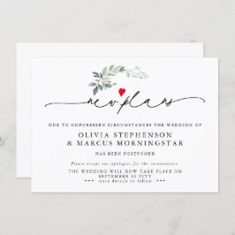 グリーンリモダンーが延期したイベントの新規計画 招待状