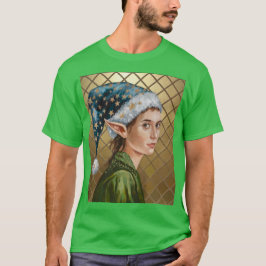 グリーンリュックス小妖精や小人クリスマスTシャツ Tシャツ