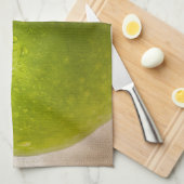 グリーンリンゴ キッチンタオル (四つ折り)