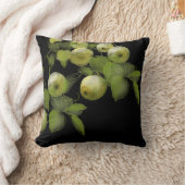 グリーンリンゴ クッション (ブランケット)