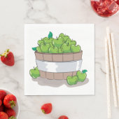 グリーンリンゴ スタンダードランチョンナプキン (インサイチュ)