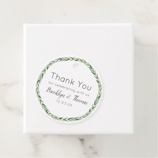 グリーンリーありがとう結婚とう フェイバータグ (インサイチュ)