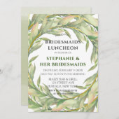 グリーンリーお洒落ゴールデン花嫁の昼食会 招待状 (正面/裏面)