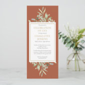 グリーンリーお祝いの生活葬儀社インヴィ 招待状 (スタンド正面)