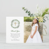 グリーンリーと金ゴールドクロス | 写真の最初のコミュニティ サンキューカード (スタンド正面)