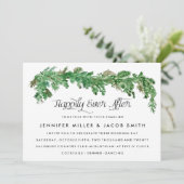 グリーンリーの後の幸せな結婚式招待状 招待状 (スタンド正面)
