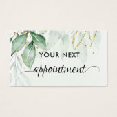 グリーンリーアポイントメントカード (正面)