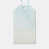 グリーンリーウッドランドパーティーベビーシャワーありがとう ギフトタグ (裏面)