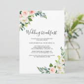 グリーンリーエレガントフローラ結婚ズブレックファースト 招待状 (スタンド正面)