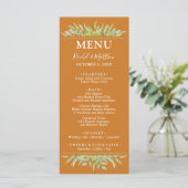 グリーンリーオンオークル秋の結婚式 メニュー (スタンド正面)