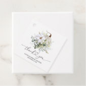 グリーンリーカボチャ秋ブライダルシャワーお気に入りギフトラベル フェイバータグ (インサイチュ)