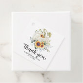 グリーンリーカボチャ秋ベビーシャワーありがとうございますお願い フェイバータグ (インサイチュ)