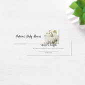 グリーンリーカボチャ秋ベビーシャワーおむつラッフル (デスク)