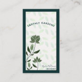 グリーンリーガーデンデザイナー名刺 名刺 (正面)