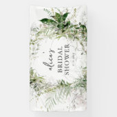 グリーンリーガーデンブライダルシャワーバナー 横断幕 (縦)