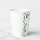 グリーンリーガーデン結婚イニシャル紙プレート 紙コップ