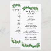 グリーンリーガーランドイベントメニュー メニュー (正面/裏面)