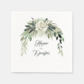 グリーンリーガーランドボタニカル庭園の結婚式 スタンダードカクテルナプキン (正面)