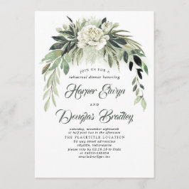 グリーンリーガーランドヴィンテージリハーサルディナー 招待状